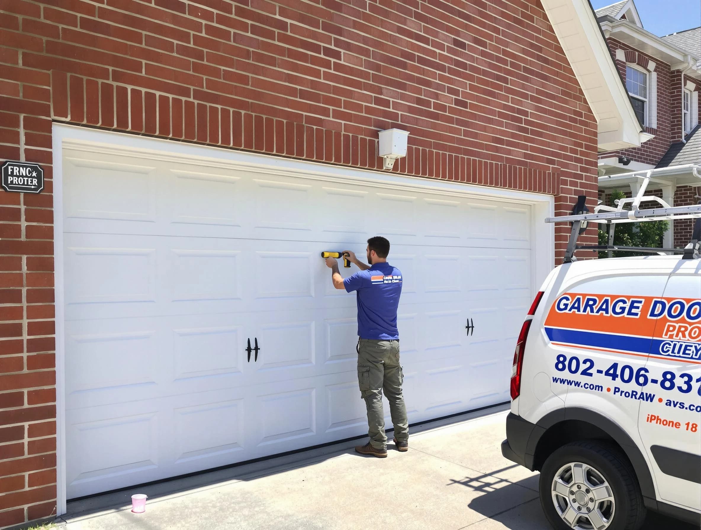 Local garage door repair service by Woodstock Garage Door Repair in Woodstock