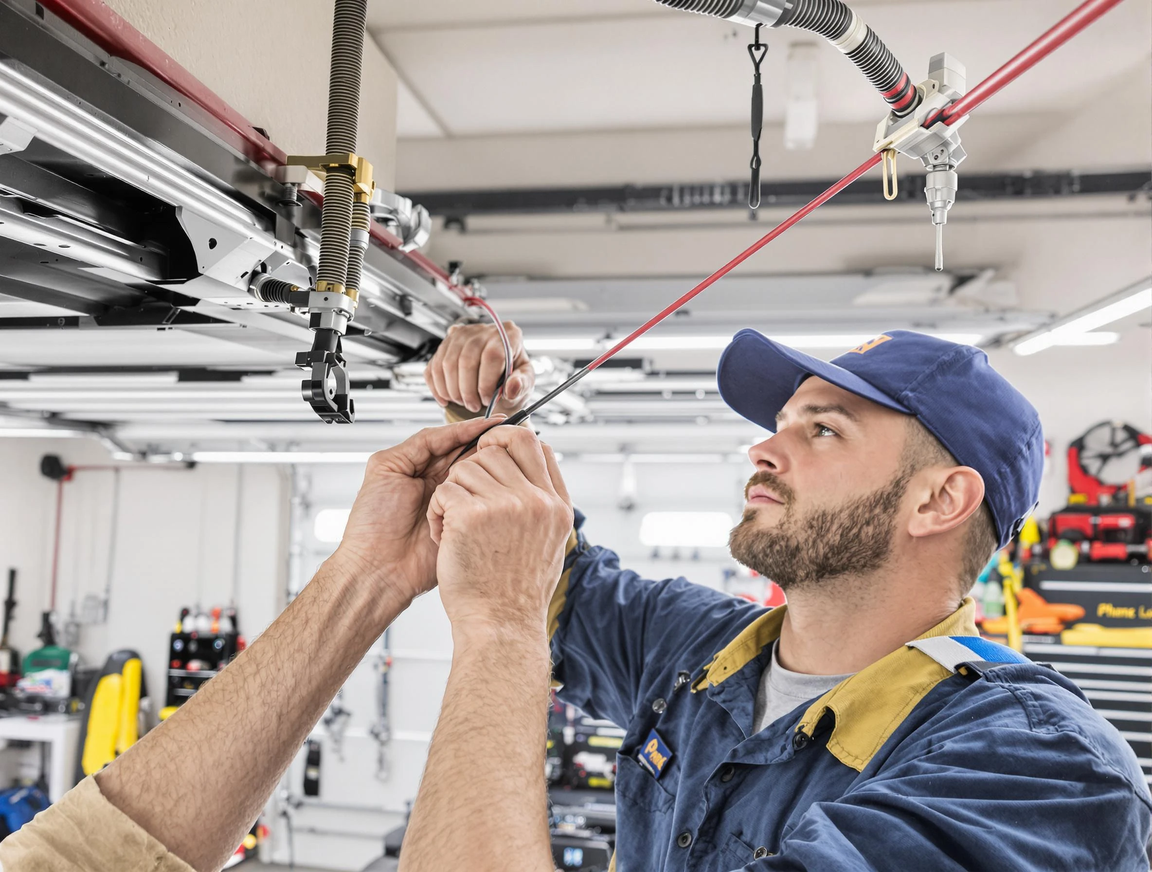 Garage Door Cable Repair in Woodstock