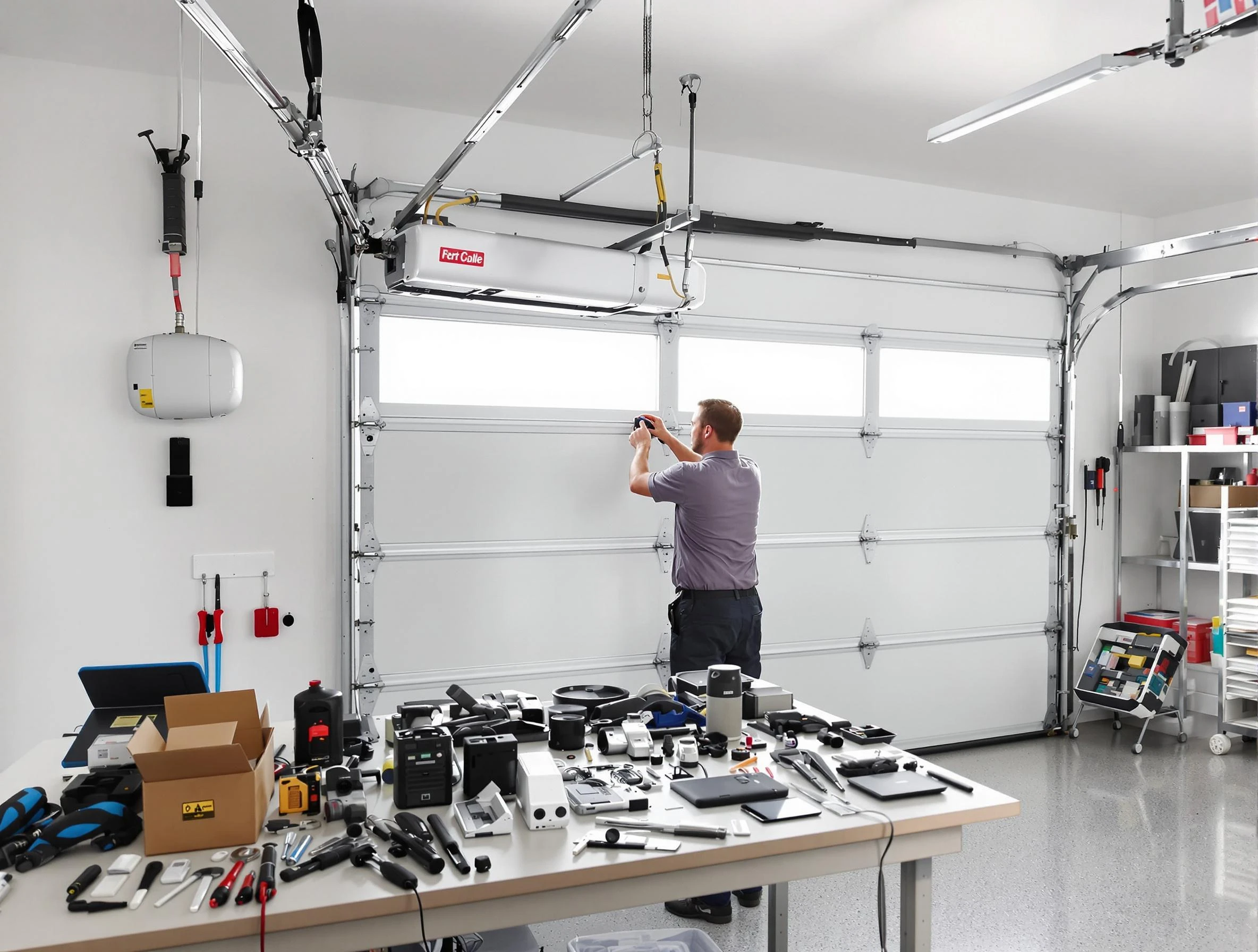 Garage Door Opener Repair in Woodstock