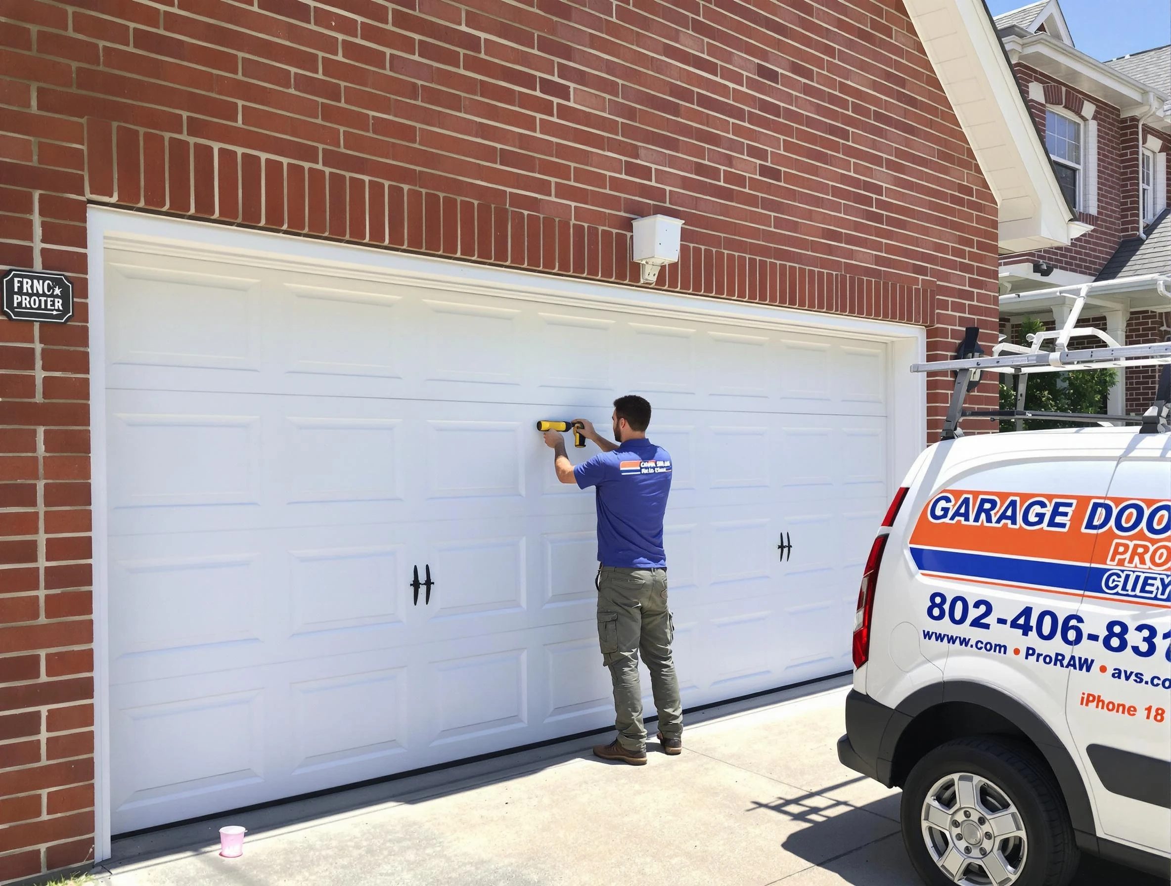 Local garage door repair service by Woodstock Garage Door Repair in Woodstock